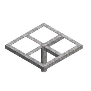 Corona 4 lados 1 metro