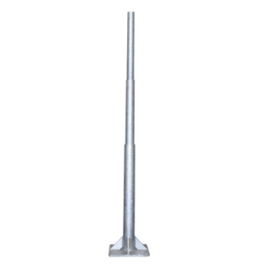 Poste tubular 9 metros galvanizado 3 tramos